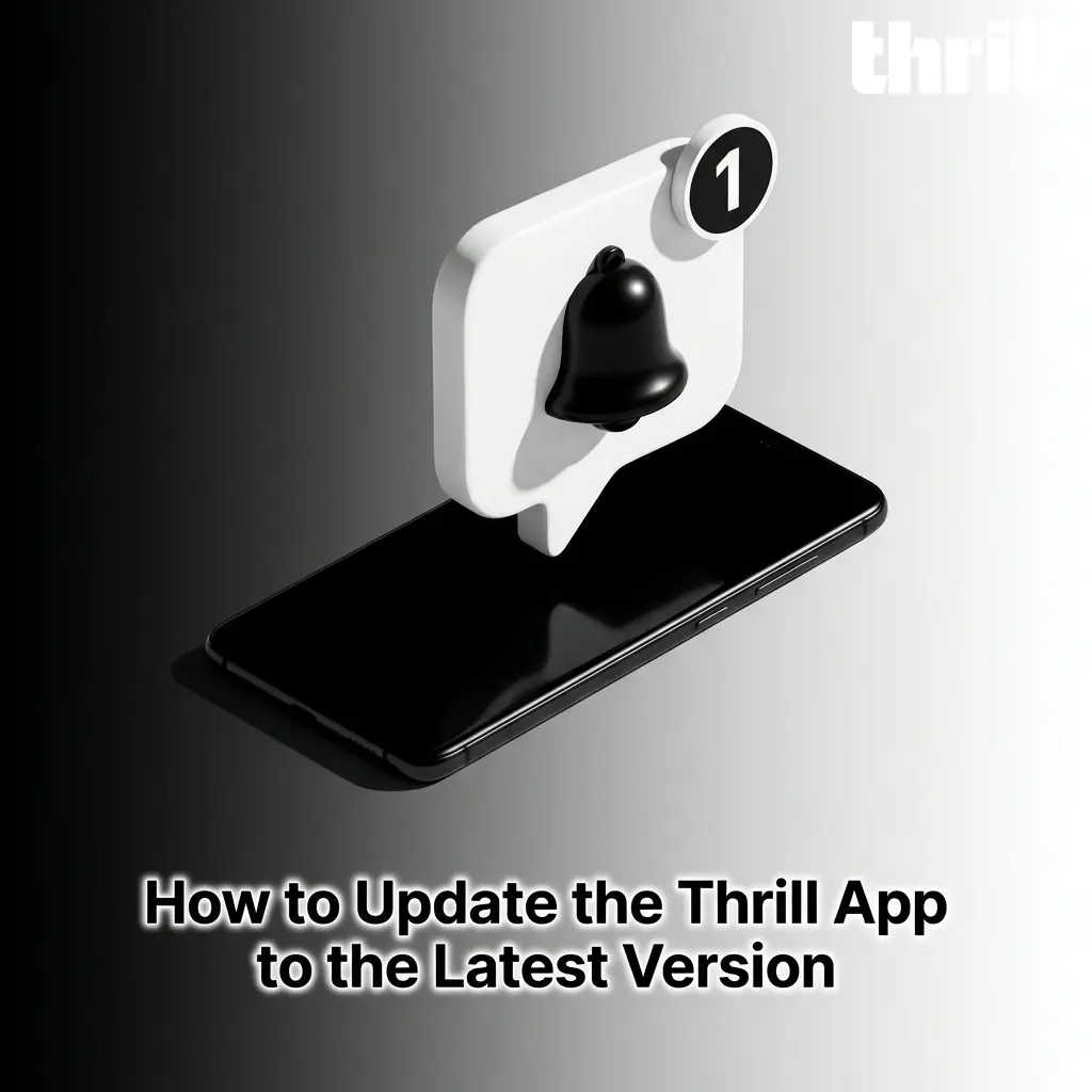 Thrill PWA app automatically updates on page load with no manual steps required on mobile browser